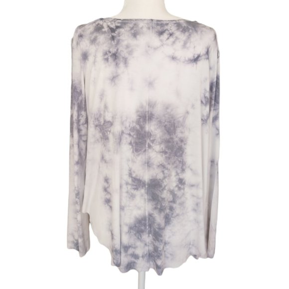 American Eagle Soft & Sexy Tie-Dye Flare Sleeve Top - Size Medium - Picture 4 of 5